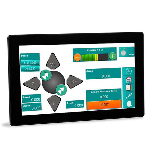 Monitor für HMI-Schnittstelle - MTFT15-W - Sipro srl - TFT-LCD / mit kapazitivem Touchscreen / Industrie