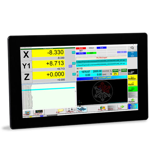 Monitor für HMI-Schnittstelle - MTFT21-W - Sipro srl - TFT-LCD / mit kapazitivem Touchscreen / Industrie