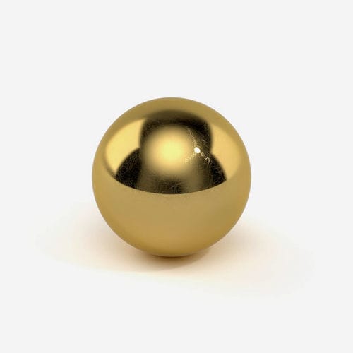 Messingkugel - RGPBALLS Srl - für Klappe / für die petrochemische Industrie
