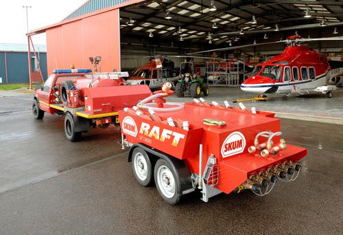 Feuerlöschsystem auf Schaumbasis - RAFT - SKUM
