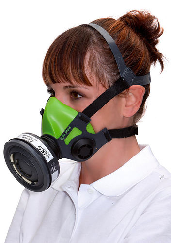 Halbgesichtsschutzmaske - SGE46 series - B.L.S. S.r.l. - Patronen / Einfilter / mit Schraubverbindung