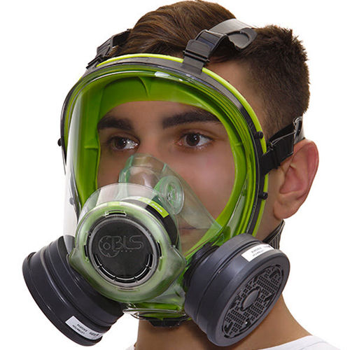 Vollgesichtsschutzmaske - 5000 Vortex series - B.L.S. S.r.l. - Patronen / Zweifilter