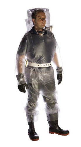 Chemikalienbeständiger Overall - L0065 - PPSGB - PVC / für die Arbeit in Kernkraftwerken / unisex