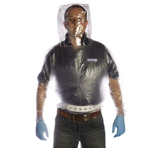 Chemikalienbeständiger Overall - L0049 - PPSGB - PVC / unisex / Einweg