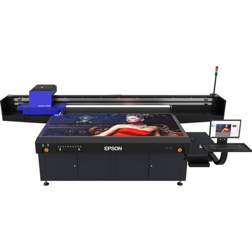 UV-Tintenstrahl-Großformatdrucker - SureColor SC-V7000 - EPSON Europe - 10-Farben / für Holz / für Kunststoff