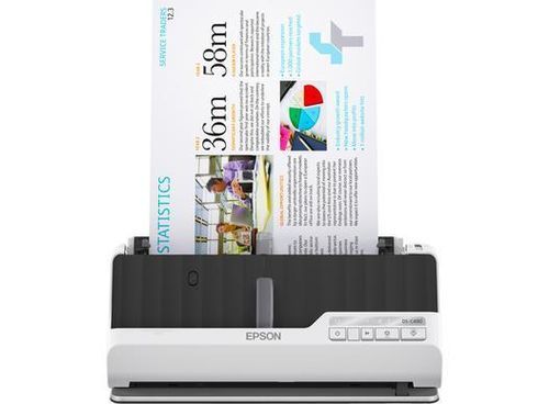 Hochgeschwindigkeits-Dokumentenscanner - DS-C490 - EPSON Europe - Farb / ultrakompakt / stationär