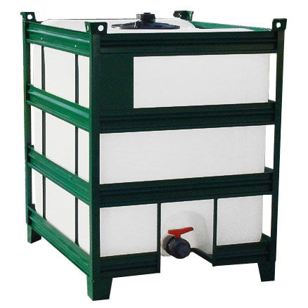 IBC-Behälter / Lager - IBC-A series - ARICON GmbH - Polyethylen / für Flüssigkeiten / mit Schutzkäfig