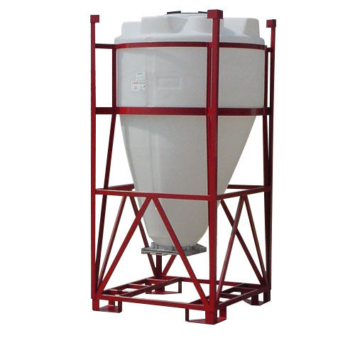 Becken für Schüttgüter - TCS/P series - ARICON GmbH - Polyethylen / mit konischem Boden / zylinderförmig