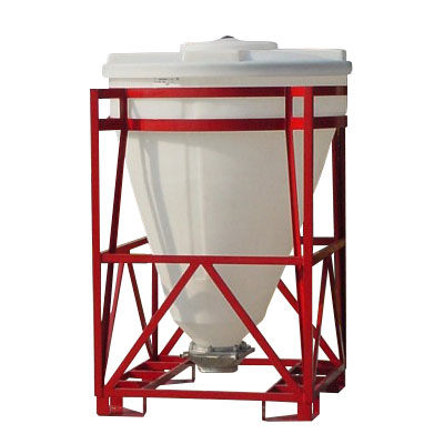 Behälter für Schüttgut - TSA/P series - ARICON GmbH - Polyethylen / mit konischem Boden / vertikal