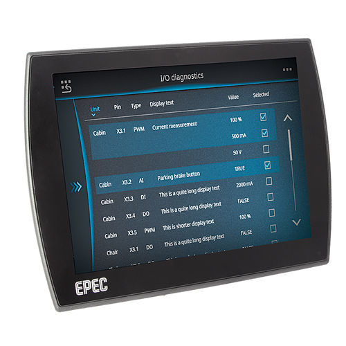 Anzeige-HMI - 6112 - Epec - kapazitive Projektionstechnologie / embedded / 1024 x 768