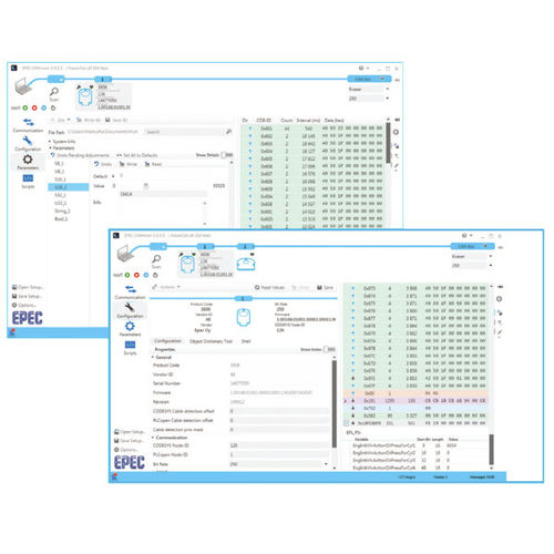 Entwicklungssoftware - CANmoon - Epec - Steuerung / Diagnose