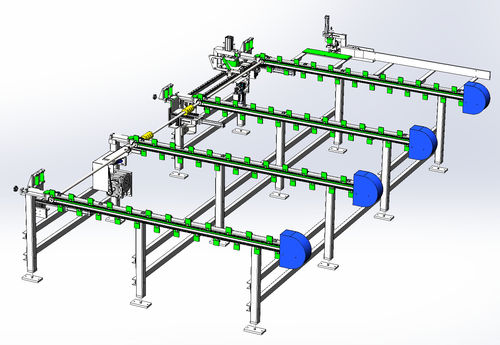 Werkstück-Beladungssystem - CP - OMP - mechanisch / Durchlaufanlage / halbautomatisch