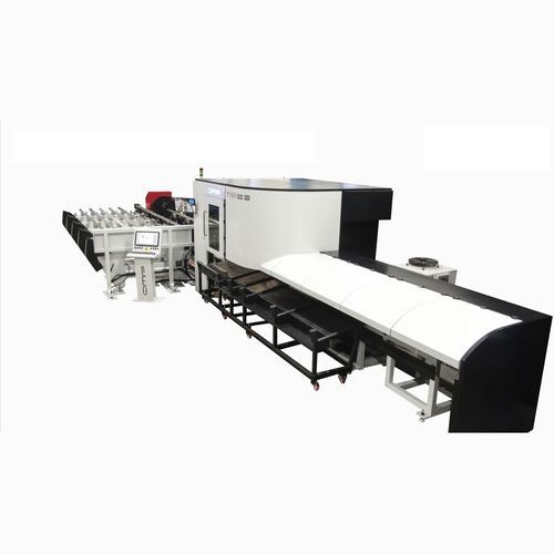 Faserlaser-Schneidemaschine - TF220 - OMP - 2D-Laser / 3D-Laser / für Metall