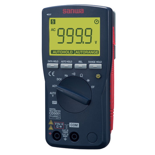 Digitales Multimeter - CD5001 - Sanwa Electric Instrument - tragbar / 1000 V / 600 V