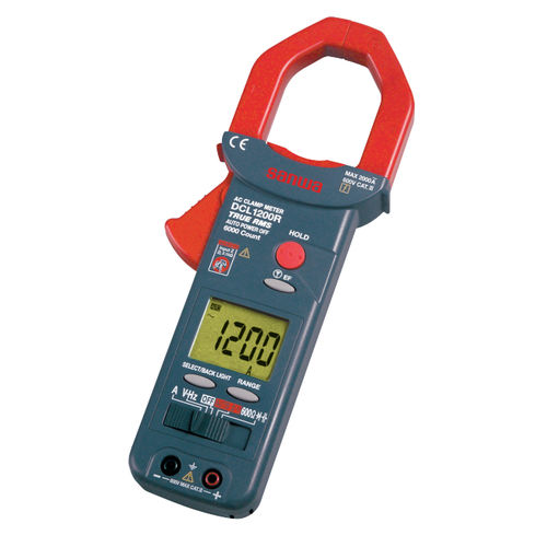 Digitale Strommesszange - DCL1200R - Sanwa Electric Instrument - tragbar / 600 V / cat III