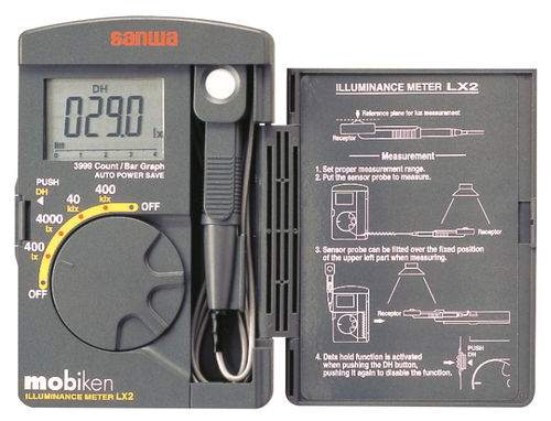 Digitales Luxmeter - LX2 - Sanwa Electric Instrument - Taschen
