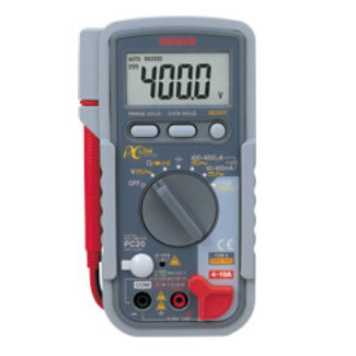 Digitales Multimeter - PC20 - Sanwa Electric Instrument - tragbar / 1000 V / 10 A