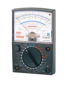 Analoges Multimeter - YX-361TR - Sanwa Electric Instrument - tragbar / 1000 V / Industrie