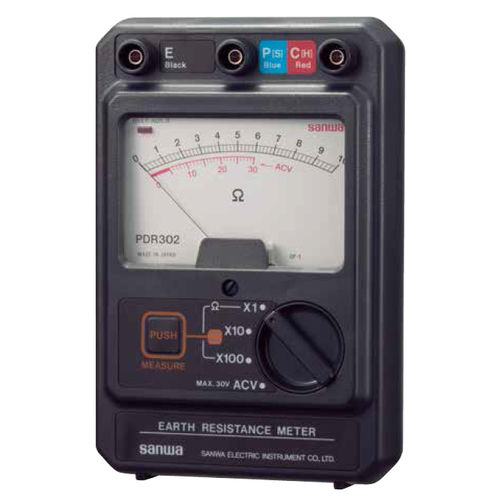 Erdungswiderstandstester - PDR302 - Sanwa Electric Instrument - Massen / Detektor / analog