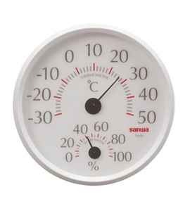 Analoges Thermo-Hygrometer - TH10 - Sanwa Electric Instrument - relative Luftfeuchtigkeit / Temperatur