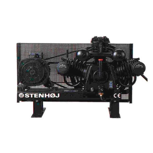 Kolbenkompressor - KC series - STENHØJ - Luft / mit Elektromotor / stationär