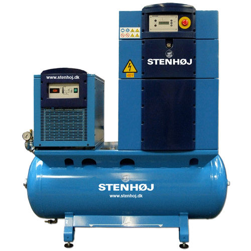Schraubenkompressor - AP07A - AP11A / SR07-AP-A / SR11-AP-A - STENHØJ - Luft / mit Elektromotor / stationär