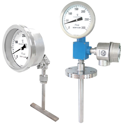 Thermometer mit Zifferblatt-Anzeige - SRG_SHG - Golden Mountain Enterprise - IP66 / Flansch / für Oberflächenmontage