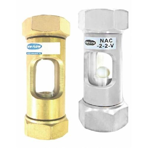Edelstahl-Schauglas - NAC  - Golden Mountain Enterprise - Borosilikatglas / Messing / Gewinde