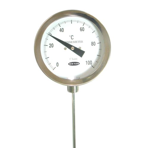 Bimetall-Thermometer - AY_AI_AYQS - Golden Mountain Enterprise - mit Zifferblatt-Anzeige / IP66 / Tauchfühler