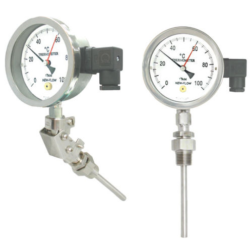 Flüssigkeitsausdehnungsthermometer - SHE_SHEQS_4_6 - Golden Mountain Enterprise - mit Zifferblatt-Anzeige / IP65 / Tauchfühler