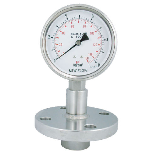 Membrandruckmittler mit Flanschanschluss - DT128 - Golden Mountain Enterprise - für Manometer / Prozess / Mess