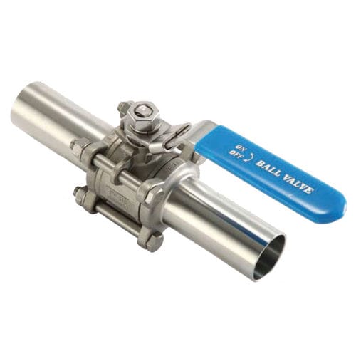 Kugelventil - N_3BL - Golden Mountain Enterprise - Hebel / für Chemikalien / geschweißt