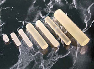 Kristall / Terbium-Gallium-Granat Tb3Ga3O12 TGG - Northrop Grumman SYNOPTICS - optisch