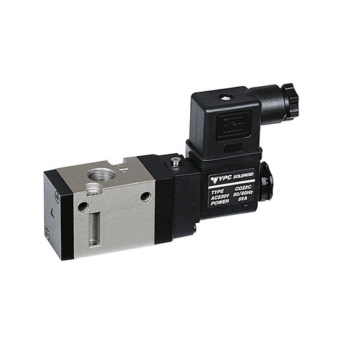 Pneumatik-Wegeventil / Schieber - MV46-3214 series - Sommer-Technik - pneumatisch gesteuert / magnetbetrieben / 3/2-Wege