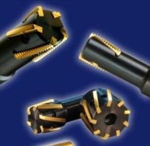 Walzenstirnfräser - spiral - Carmex Precision Tools - Wendeplatten / Gewinde