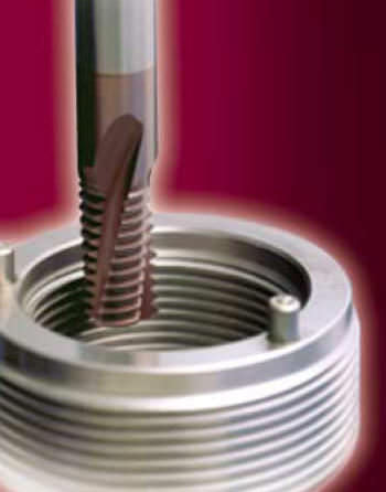 Spiralgenuteter Maschinengewindebohrer - MT series - Carmex Precision Tools - Hartmetall / für Titan
