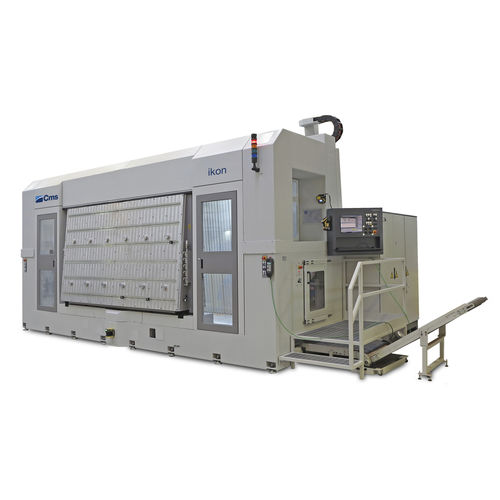 Bohr- und Fräsmaschine / CNC - ikon - CMS S.p.A. - vertikal / Drehtisch / horizontal