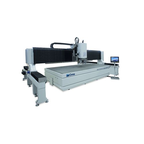 Abrasiv-Wasserstrahl-Schneidsystem - tecnocut aquatec - CMS S.p.A. - für Metall / CNC / mit automatischem Be- und Entladen