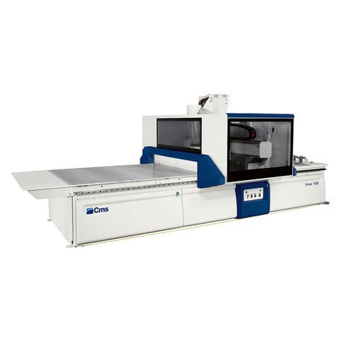 CNC-Bearbeitungszentrum / 3-Achs - time 100 - CMS S.p.A. - vertikal / für Kunststoff / mit mobilem Portal