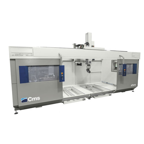 CNC-Bearbeitungszentrum / 5-Achs - athena - CMS S.p.A. - vertikal / für Verbundstoffe / für Kunststoff