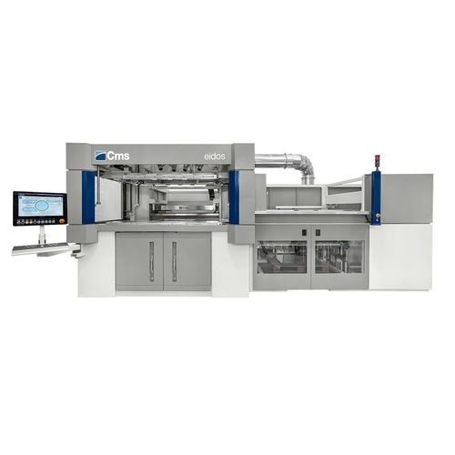 Thermoformmaschine für Platten - eidos series  - CMS S.p.A. - für Kunststoff-Hohlkörper / automatisch / Vakuum