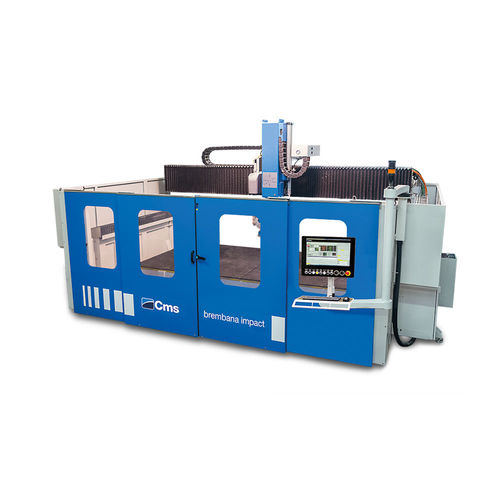 CNC-Brückensäge - brembana impact - CMS S.p.A. - 5-Achs / für Keramik / für Marmor
