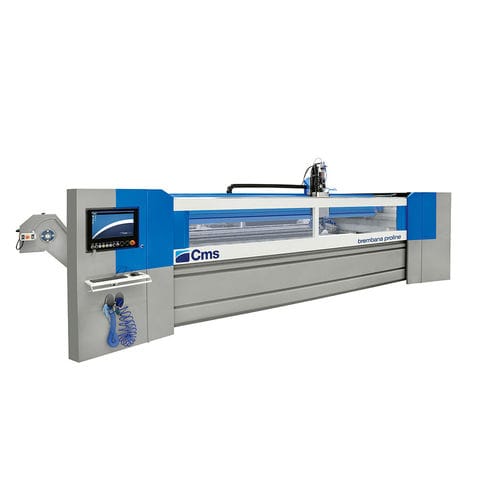 Abrasiv-Wasserstrahl-Schneidemaschine - proline - CMS S.p.A. - für Metall / für Bleche / NC