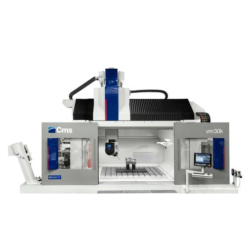 CNC-Bearbeitungszentrum / für Stahl - vm 30k - CMS S.p.A. - 3-Achs / vertikal / für Verbundstoffe