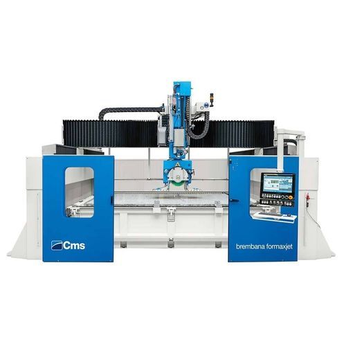 CNC-Brückensäge - brembana formax jet - CMS S.p.A. - 5-Achs / für Keramik / für Marmor