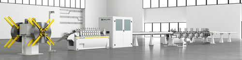 Aufstapel- und Entstapelmaschine / für Pakete - DV1 - DALLAN - für Profile / Inline