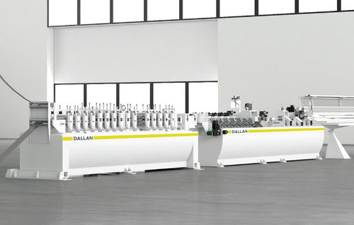 Profilieranlage für T-Eisen - D58D - DALLAN - mit Ausschneidefunktion