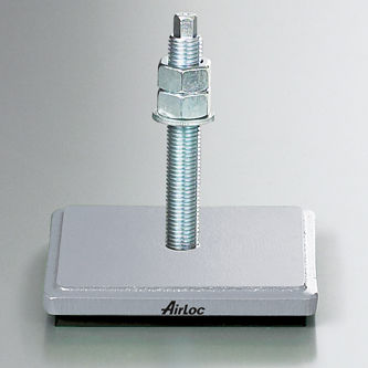 Quadratische elastische Lagerung - GLP /B1 series - AirLoc AG - Elastomer / für Maschinen