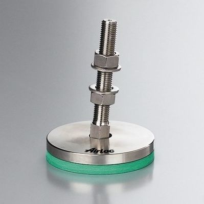 Maschinenfuß - PRGI series - AirLoc AG - Edelstahl / Antivibration / regelbar