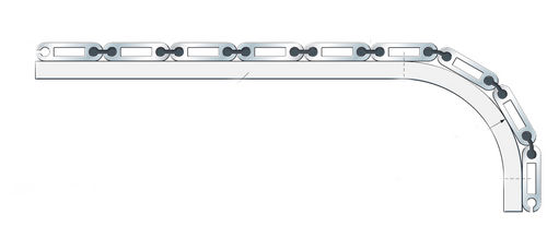 Aluminium-Faltschürze - Alutec 5.5, 3.0 - EITEC - Lamellen / für Maschinen